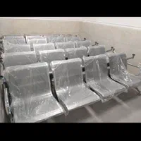انتظار فلزی  استیل  ۴و۳ صندلی