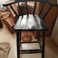 دو عدد صندلی اوپن چوبی