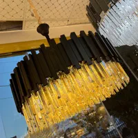 لوستر کریستال مدرن 60 سانت طرح اسپانیایی