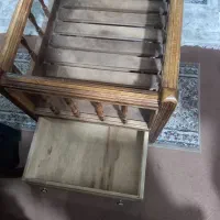 تخت چوبی بچه|تخت و صندلی بچه|ماکو, |دیوار