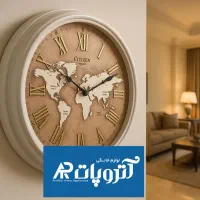 ساعت دیواری آرام گرد سیتی زن گلد