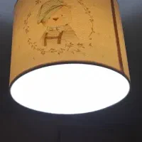 ست لوستر و دیوار کوب و ساعت دیواری