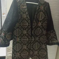 کت مخمل سوزن دوزی