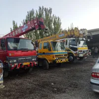 جرثقیل ۷تنی دکل بلند ۲۷متری بارگیری|خدمات حمل و نقل|ارومیه, |دیوار