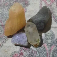هرکیمر.زمرد.بلور امتیس