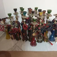 قلیان برنز ووسایل کامل کافه