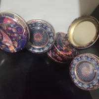 انواع قوطی کریستالی فلزی  دو رو