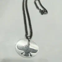 پلاک زنجیر تمام استیل فروهر