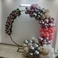 بادکنک و گل ارایی