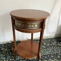 میز تلفن دو طبقه در حد نو