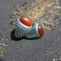 انگشترمردانه نقره.