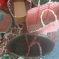 کیف تسمه بافی