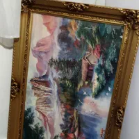 دو عدد قاب بزرگ به همراه شیشه