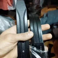 حراج کمربند چرم طبیعی همراه با سگک استیل|کیف، کفش، کمربند|قم, پردیسان|دیوار