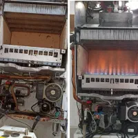 نصب ، تعمیر و سرویس انواع پکیج های ایرانی و خارجی|خدمات پیشه و مهارت|رشت, کوی بیانی|دیوار