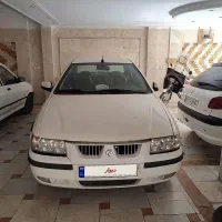 ماشین سمند LX EF7 دوگانه سوز کارخانه سفید