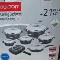 سرویس قابلمه سرامیکی ۲۱ پارچه