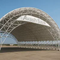 طراحی ،تولید وساخت و نصب سازه فضاکار،جهت انواع سقف|مصالح و تجهیزات ساختمان|شیراز, ارم|دیوار