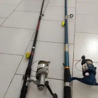 دو عدد لانسر / لانس / قلاب ماهیگیری کربن حرفه ای