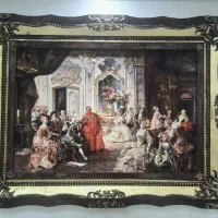 تابلو فرش مخمل