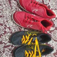 کفش فوتسال مشکی ساز 35قرمز 36