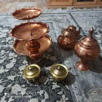 کتری قوری مسی شوکلات خوری