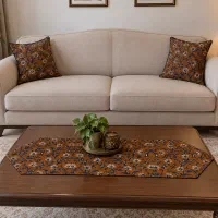 کوسن و رانر مخمل معاوضه با پتوس بزرگ
