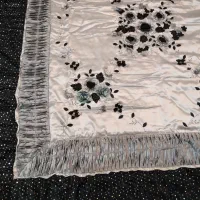 روتختی دو نفره ساتن نقره ایی|سرویس روتختی|مشهد, ولیعصر (شهرک غرب)|دیوار