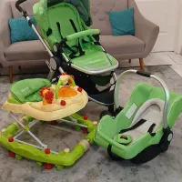 کالسکه، کریر و روروئک Babycare ، بسیار تمیز