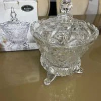 ظرف پذیرایی کریستال شکلات خوری