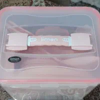 ظروف سفری برند لیمون ۶ نفره ۶۰ پارچه|ظروف نگهدارنده، پلاستیکی، یک‌بارمصرف|کرمان, |دیوار