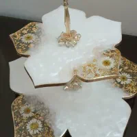 هدیه روز مادر ظروف پذیرایی رزینی|ظروف سرو و پذیرایی|مشهد, چهارچشمه|دیوار