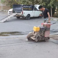 کاتر برش آسفالت .بتن مسلح و عادی سقف دالوغیره|خدمات پیشه و مهارت|قم, شهرک قدس|دیوار