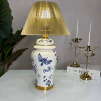 آباژور رومیزی سرامیکی