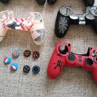 دسته پس اس فور ps4 اورجینال سر کارتنی و لوازم