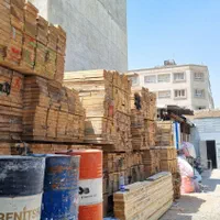 فروش عمده و تکی الوار تخته روسی بشکه فلزی|عمده‌فروشی|شیراز, ترمینال باربری|دیوار