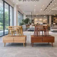 جا کفشی و جلو میزی ست با رنگ بندی مختلف