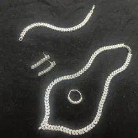 ست کامل زیورآلات بدل رنگ ثابت مشابه طرح جواهر|بدلیجات|پاکدشت, پاکدشت (مامازند)|دیوار