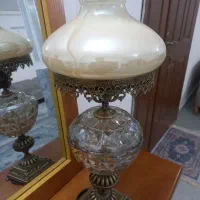 یه جفت  شمعدونی سلطنتی نو پایه برنجی