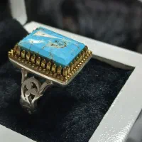 انگشتر نقره فیروزه نیشابور  اسپرت اقتصادی