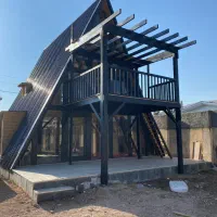 خانه چوبی کلبه چوبی آلاچیق چوبی