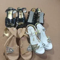 ۴ جفت کفش در حد نو هر ۴ جفت سایز ۳۷