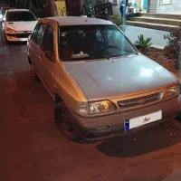 پراید صندوق دار - نقره ای مدل 87