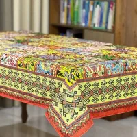 سرویس آشپزخونه سفره پارچه‌ای پارچه وارداتی تضمینی|سفره، حوله، دستمال آشپزخانه|یاسوج, |دیوار