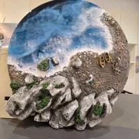 ورکشاپ دو روز تابلو رزین دریا