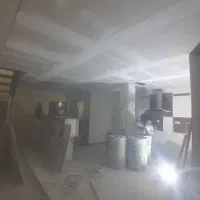 نصاب کناف خط نوری پی وی سی و رنگ آمیزی