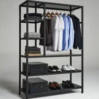 کتابخانه رگال استند لوستر آباژور آینه قدی