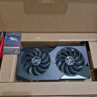 گرافیک Asus RX 6600 8GB در حد نو هم رده 3060