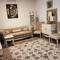 ست مبل و سرویس چوب کامل پذیرایی