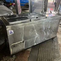 فریزر بستنی تمام استیل ۶درب صندوقی